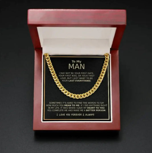 New 14K Single Round Dense Cuban Chain Men's Titanium Steel Necklace Bracelet